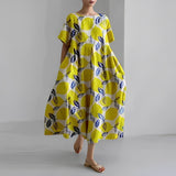 Daisy | Retro Big Swing Loose Maxi Dress