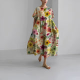 Daisy | Retro Big Swing Loose Maxi Dress