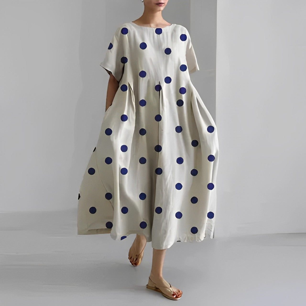 Claire | Bohemian Floral Print Dress