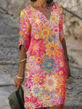 Jessica | Floral Print Dress