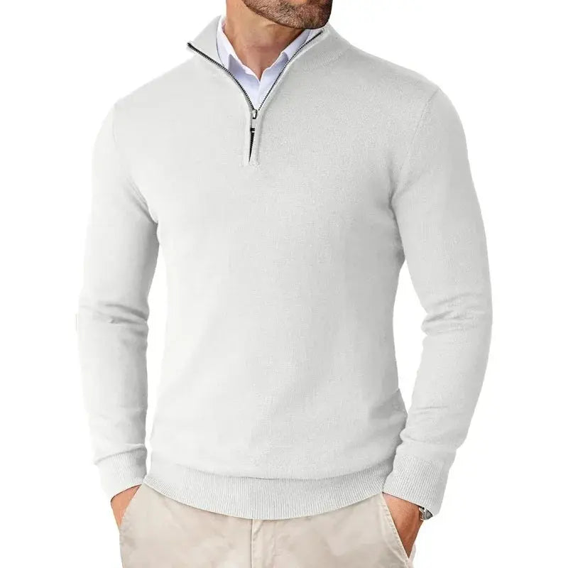 Men’s Soft Knit Half-Zip Sweater