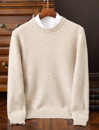 Men's Redmond Fine Knit Sweater - Cream