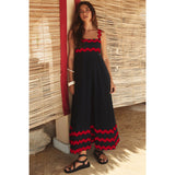 Jovie | Sleeveless Floral Printed Loose Dress