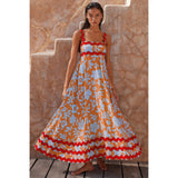 Jovie | Sleeveless Floral Printed Loose Dress