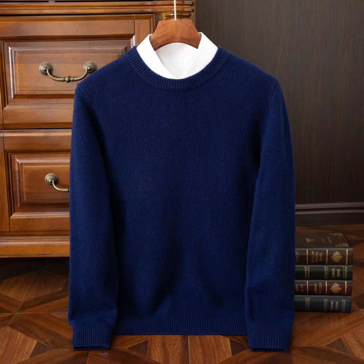 Men's Redmond Fine Knit Sweater - Navy