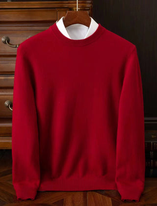 Men's Redmond Fine Knit Sweater - Red