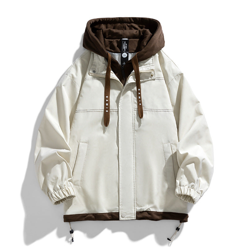 Denver Men's Jacket - Cream