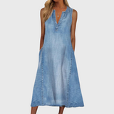 Alara™ | Denim Comfort Dress