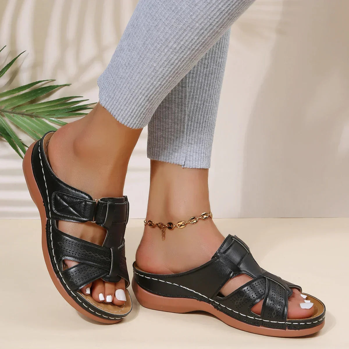 Aria™ | Premium Orthopedic Wedge Sandals