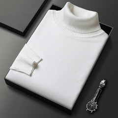 Men's Marco Slim Turtleneck Sweater - White