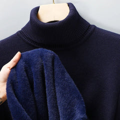 Men's Marcel Fine Knit Turtleneck Sweater - detail image 7