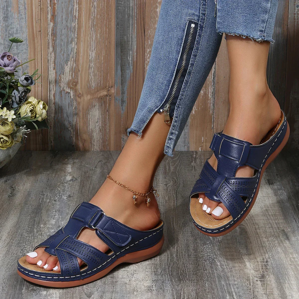 Aria™ | Premium Orthopedic Wedge Sandals