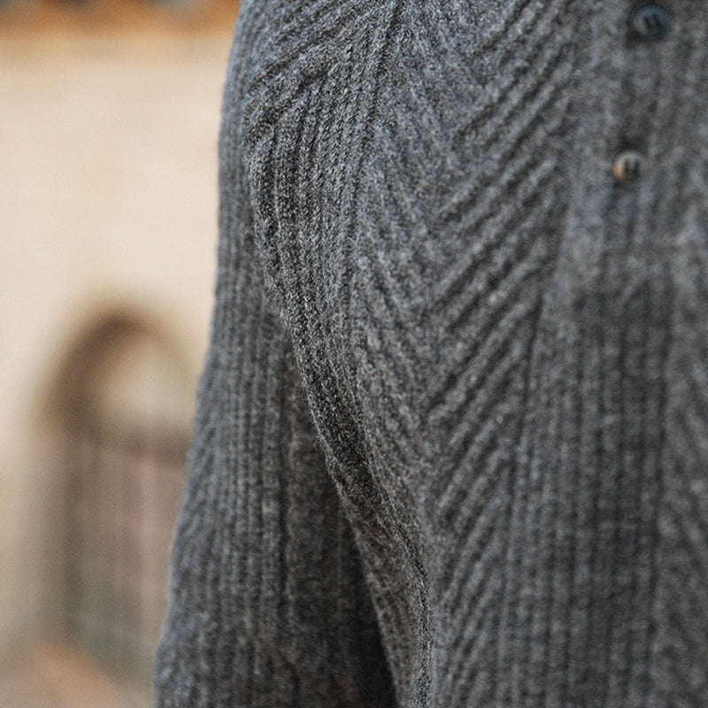 Men's Verona Knit Polo Sweater - detail image 9