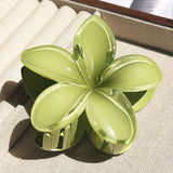 Nara™ | 1/2/3 Pcs Hawaiian Gradient Flower Hair Claw Clip Women Fashion Large Hair Clip Girls Hairpin Barrettes Bohemia Hair Accessories