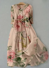 Elara™ | Floral Elegance Dress