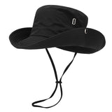 Pia™ | Womens Outdoor Travel Sun Hat Summer UV Protection Wide Brim Panama Safari Hunting Hiking Bucket Hat Mesh Fisherman Hat