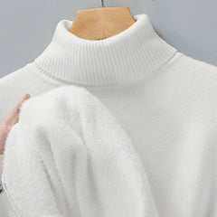 Men's Marcel Fine Knit Turtleneck Sweater - detail image 5
