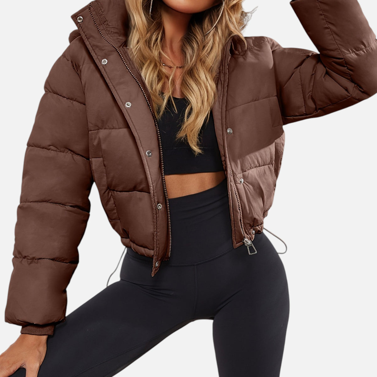 Women’s Cropped Puffer Jacket