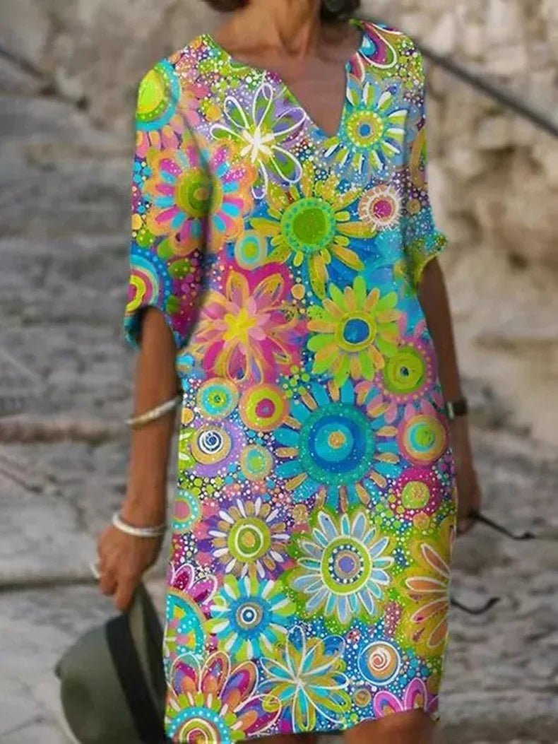 Jessica | Floral Print Dress