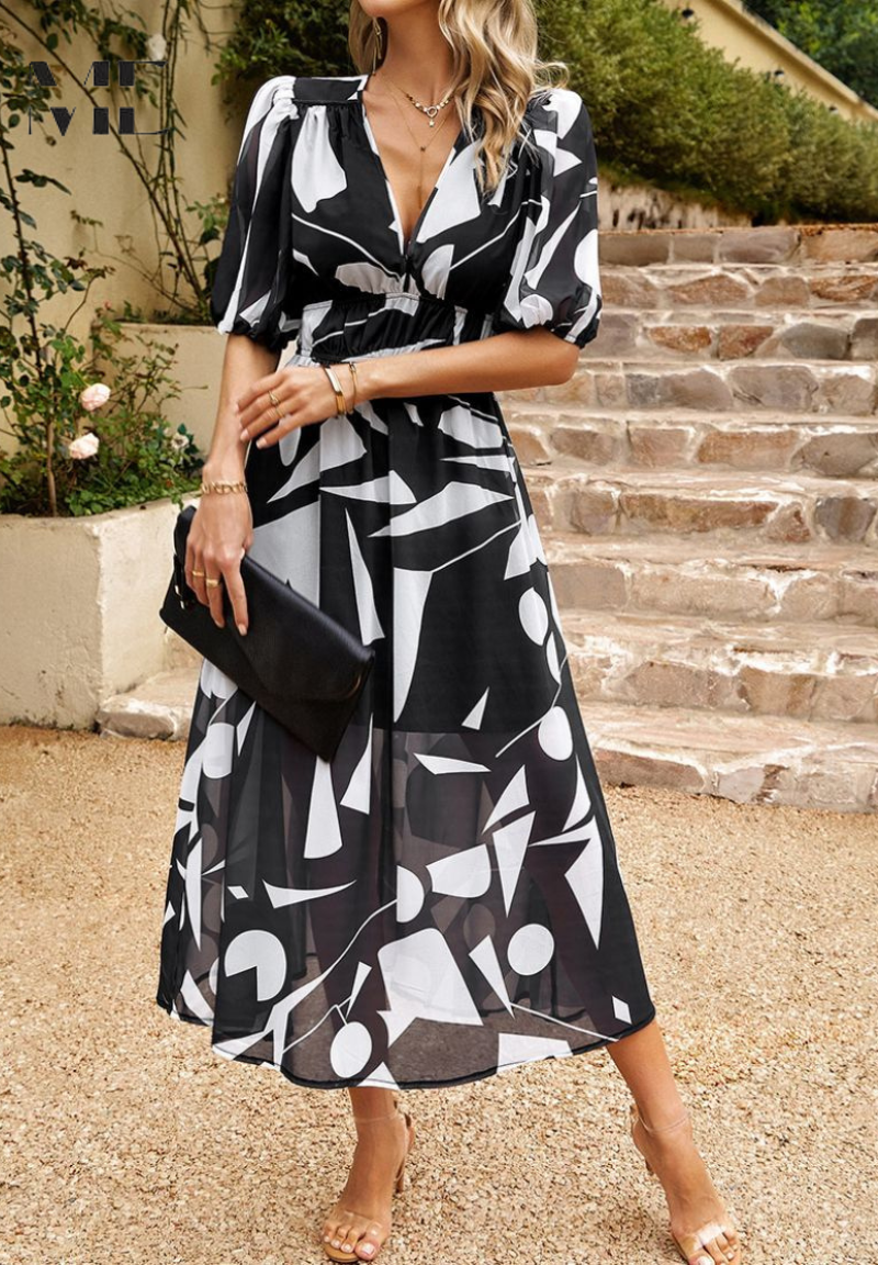 Bianca™ | Elegant Floral Dress