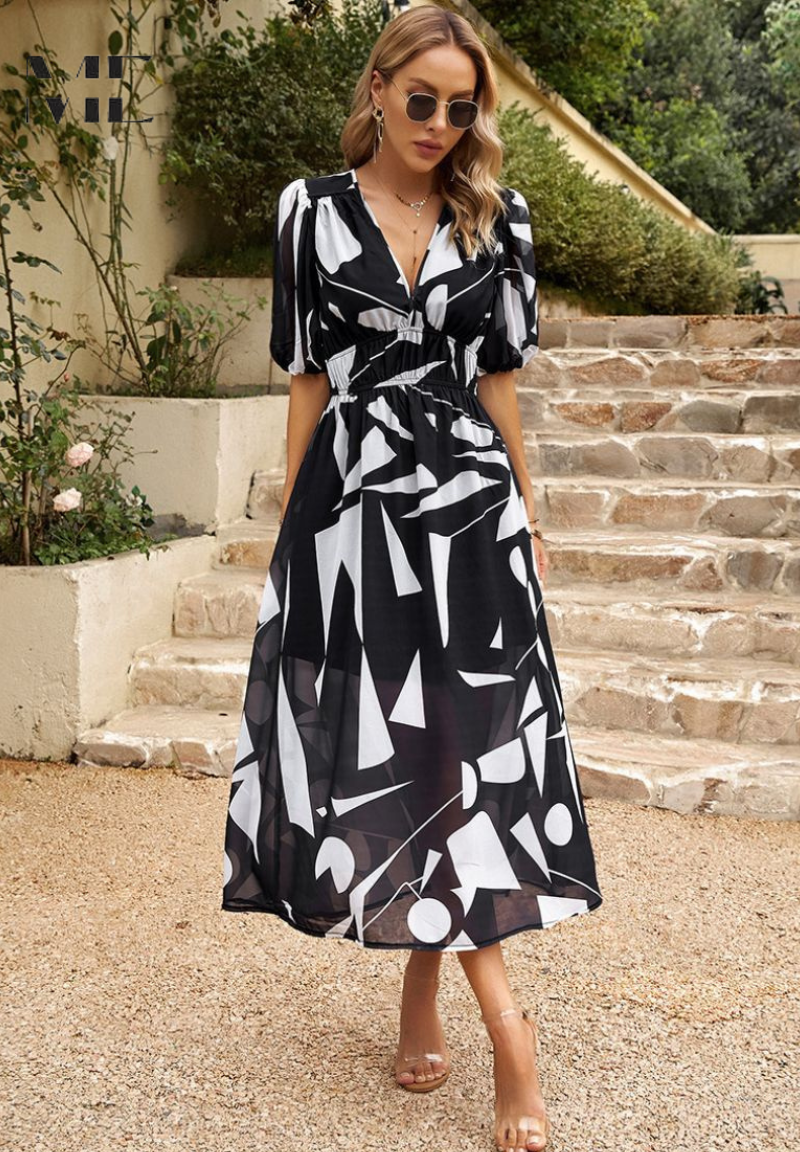 Bianca™ | Elegant Floral Dress