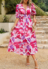 Bianca™ | Elegant Floral Dress