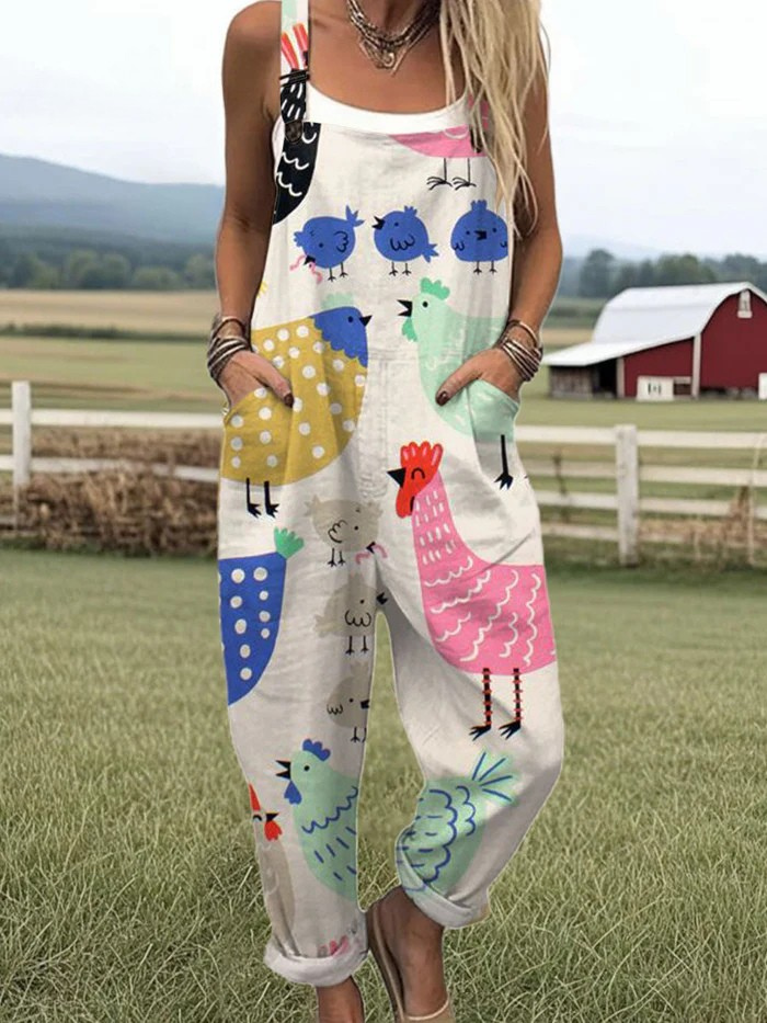 Eden | Chicken Chatter Jumpsuit