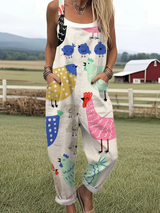 Eden | Chicken Chatter Jumpsuit