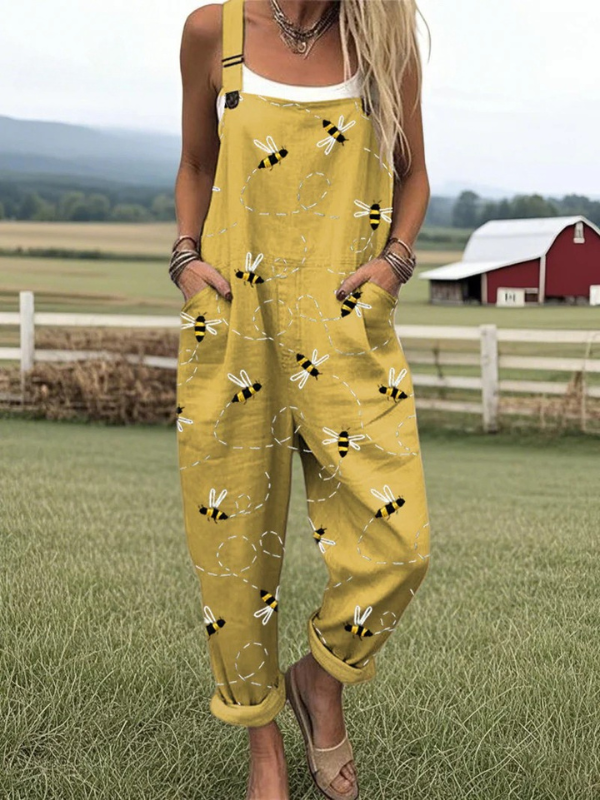 Scarlett | Honeybee Meadow Jumpsuit