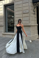 Eliana | Paneled Maxi Dress