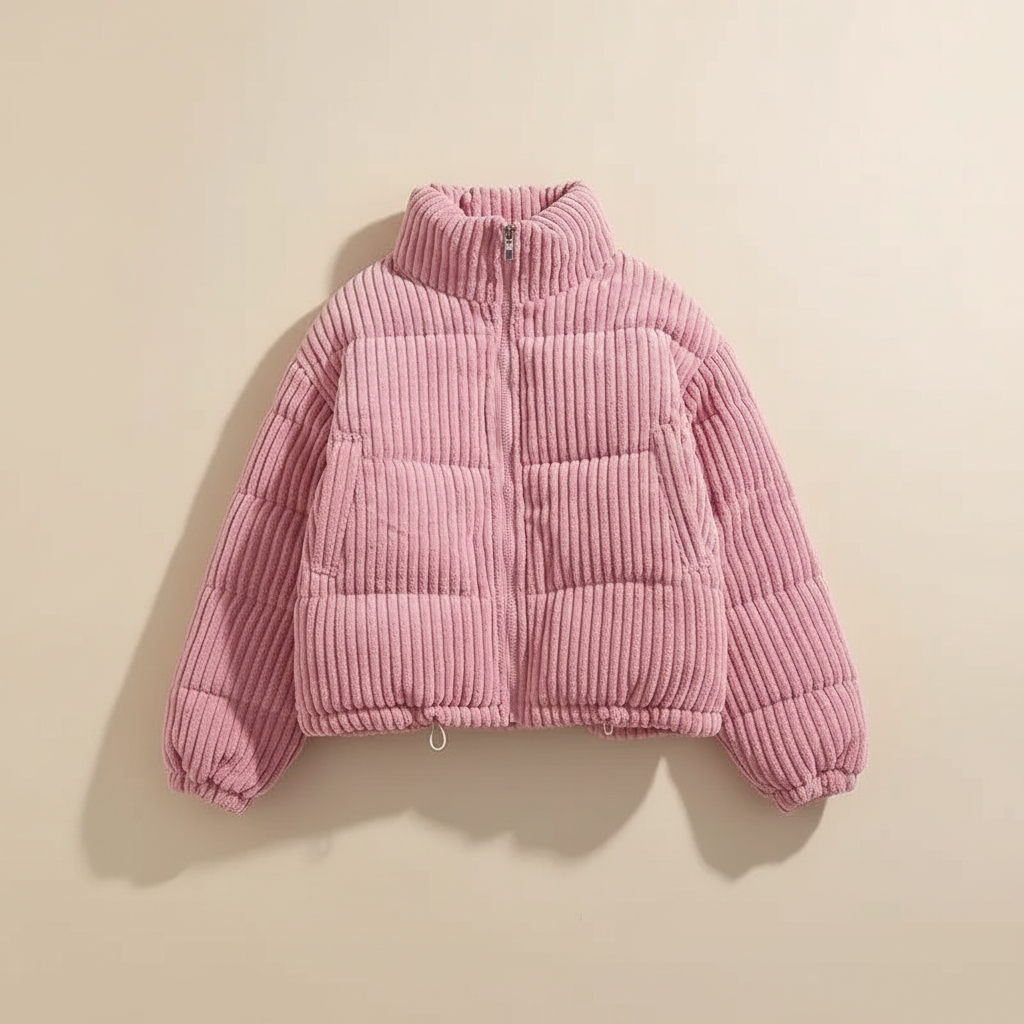 Zurich Quilted Women's Puffer Jacket - Pink