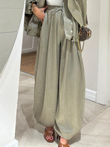 Maribel™ | Jacket + Drawstring Pants Casual Two-piece Suit