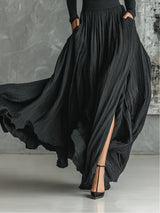 Lucy™ | Turtleneck & Pleated Skirt Set