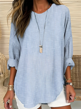 Cecilia™ | Trendy Striped Blouse