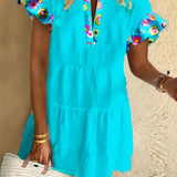 Anne | Lightweight Flare Boho Chic Dress