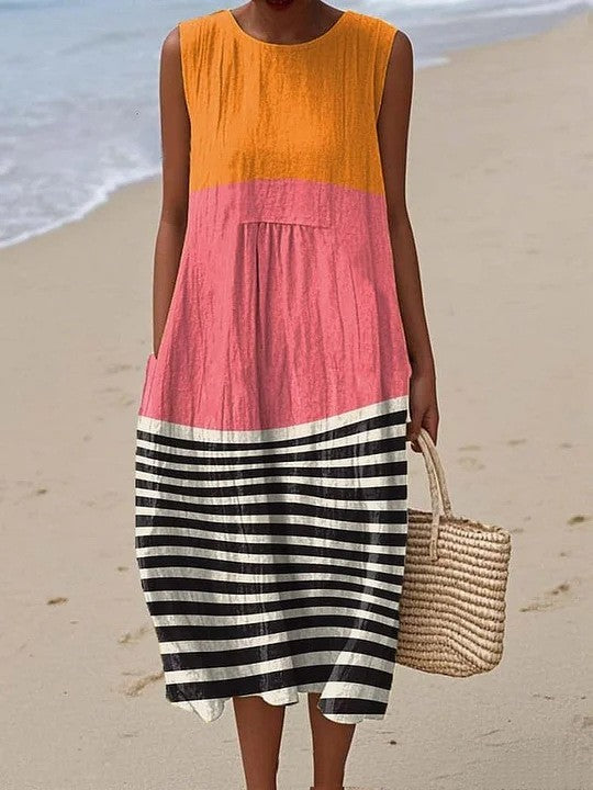 Eliza™ | Color-Blocked Dress