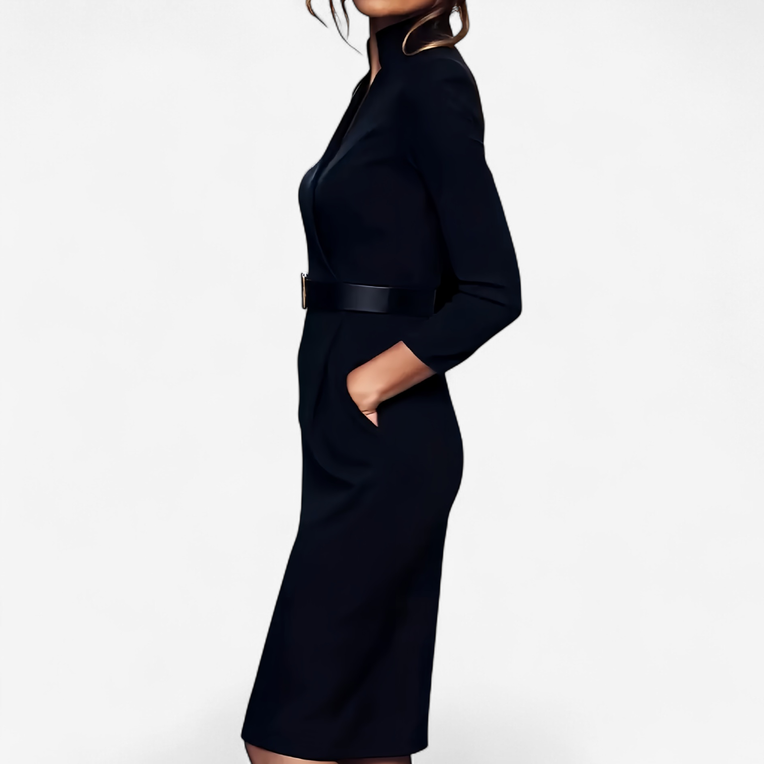 Abilene™ | Elegant Belted Dress