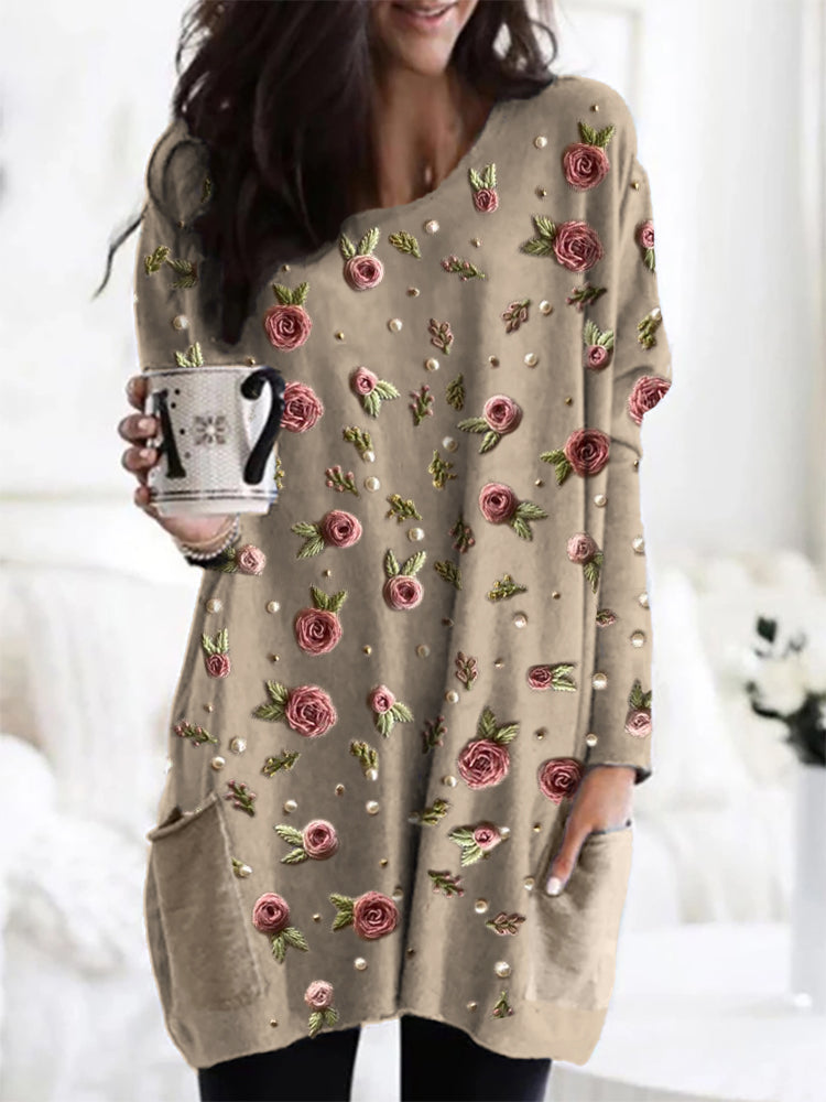 Aila™ | Floral Tunic Top