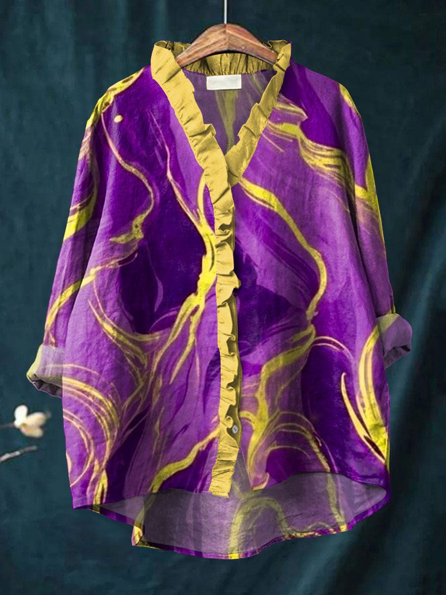 Opal™ | Spiral Print Blouse