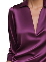 Eva™ | Premium V-Neck Blouse