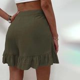 Donna™ | Breezy Ruffle Hem Shorts