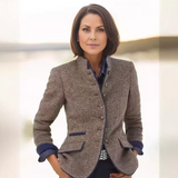 Amelia | Women's Tailored Button-Down Blazer