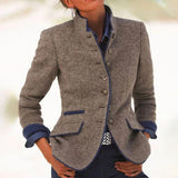 Amelia | Women's Tailored Button-Down Blazer