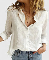 Anneliese | Women's Floral Print V-Neck Blouse