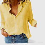 Anneliese | Women's Floral Print V-Neck Blouse