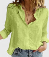 Anneliese | Women's Floral Print V-Neck Blouse