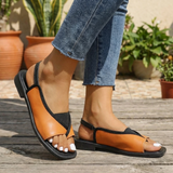 Talia | Women's Orthopedic Slingback Flat Sandals Open Toe