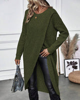 Artemis | Women's Asymmetrical Long Sleeve Tunic Sweater