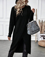 Artemis | Women's Asymmetrical Long Sleeve Tunic Sweater