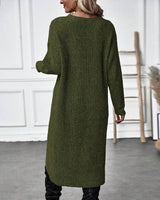 Artemis | Women's Asymmetrical Long Sleeve Tunic Sweater